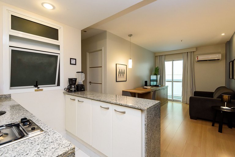 Flat between Ipanema beach and Copacabana