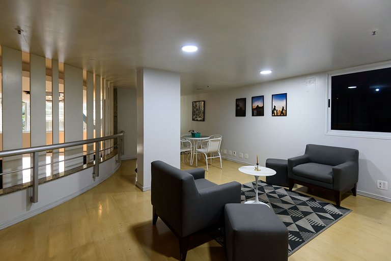 Flat between Ipanema beach and Copacabana