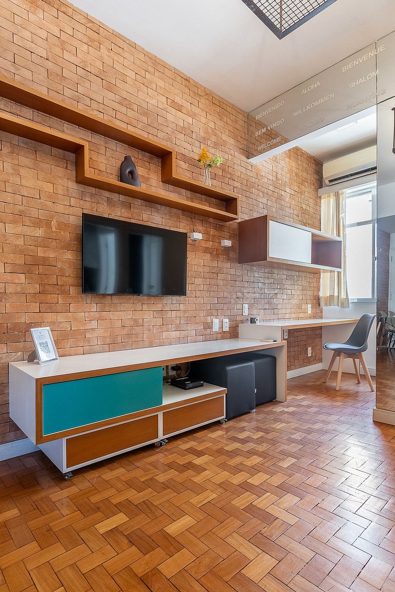 Apartamento charmoso entre o Leblon e a Gavea