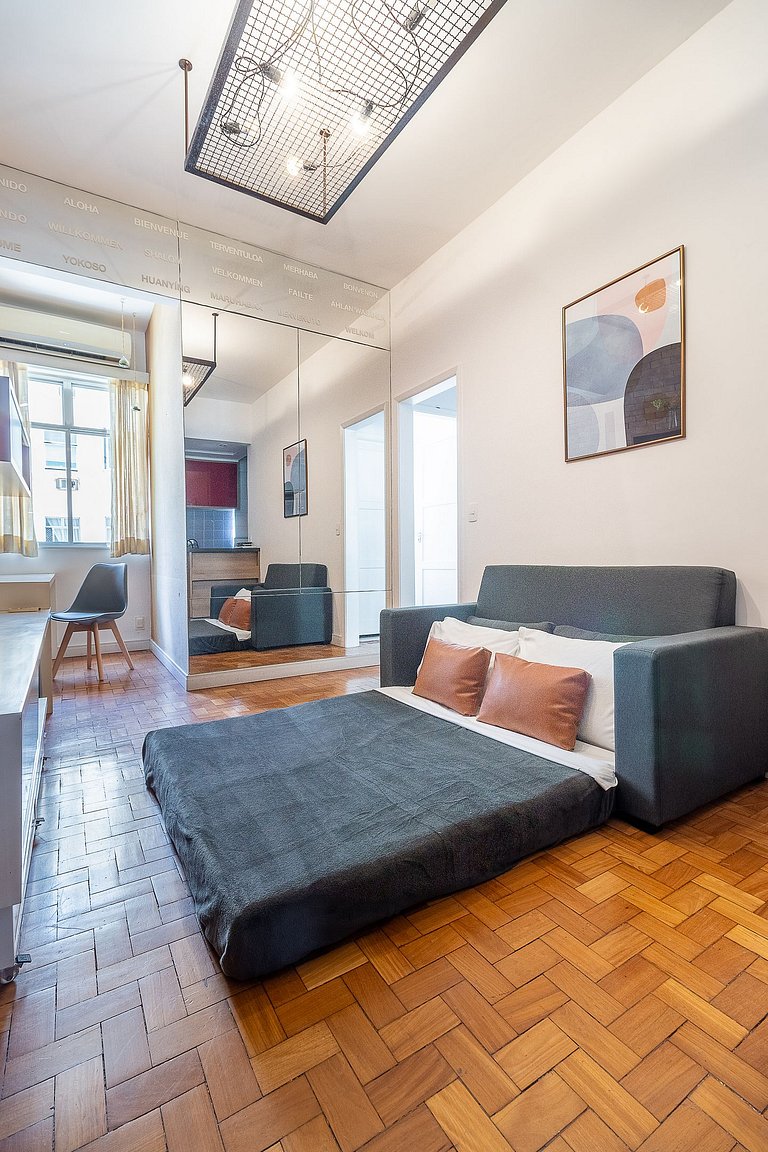 Apartamento charmoso entre o Leblon e a Gavea