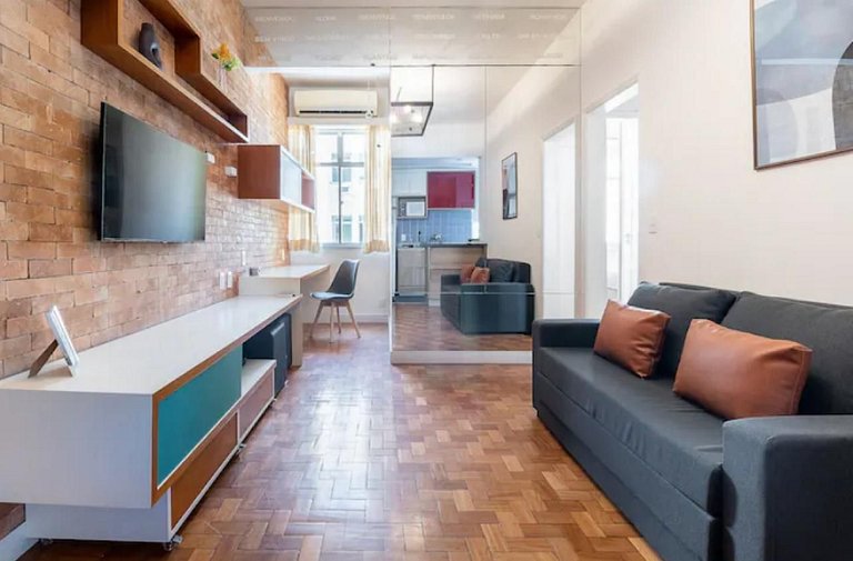 Apartamento com estilo próximo ao Baixo Gávea