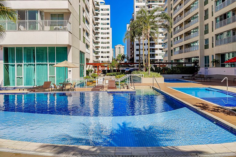 Apartamento novo com infraestrutura e lazer