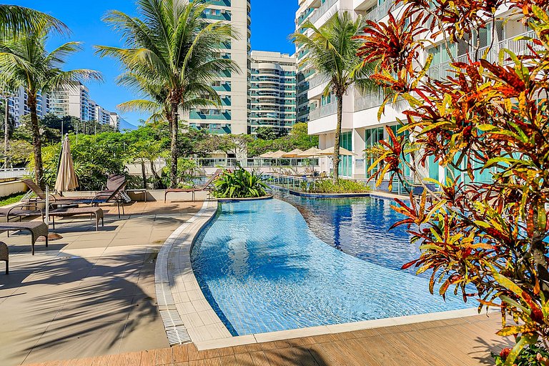 Apartamento novo com infraestrutura e lazer