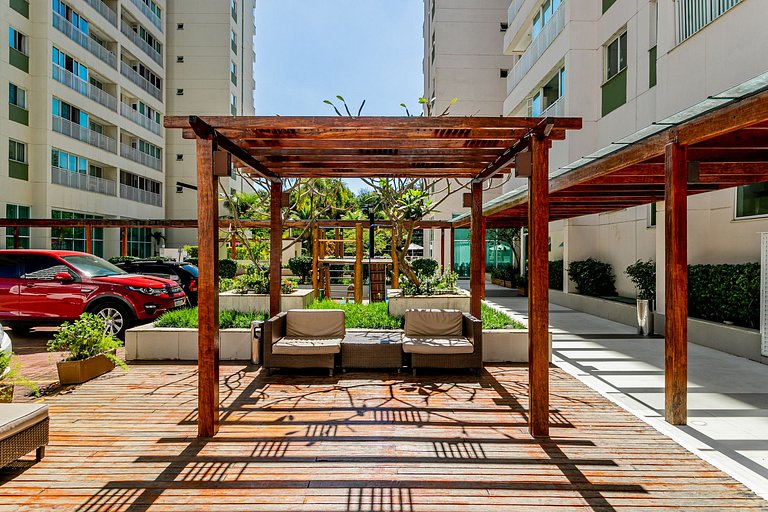 Apartamento novo com infraestrutura e lazer