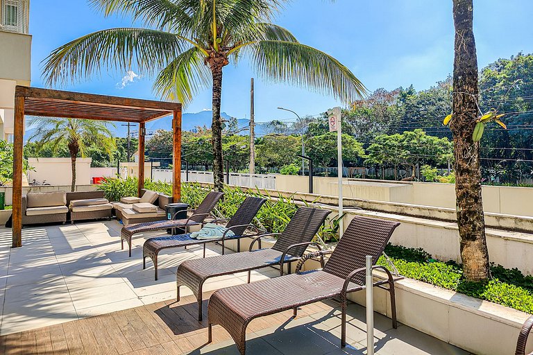 Estudio com lazer e estacionamento - Verano Stay