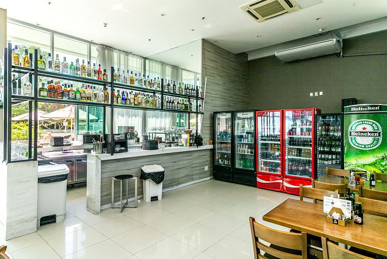 Estudio com lazer e estacionamento - Verano Stay
