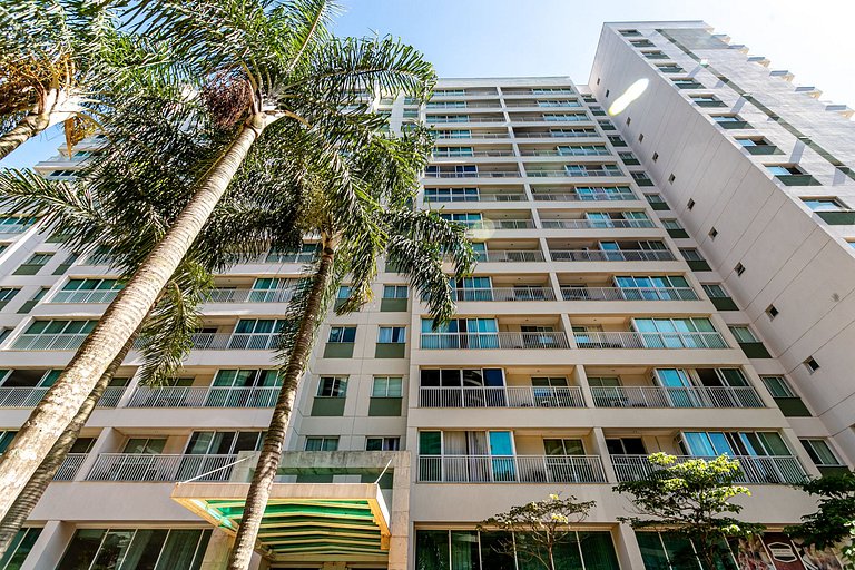 Estudio com lazer e estacionamento - Verano Stay
