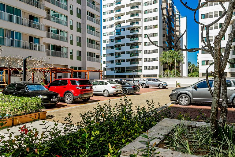 Estudio com lazer e estacionamento - Verano Stay