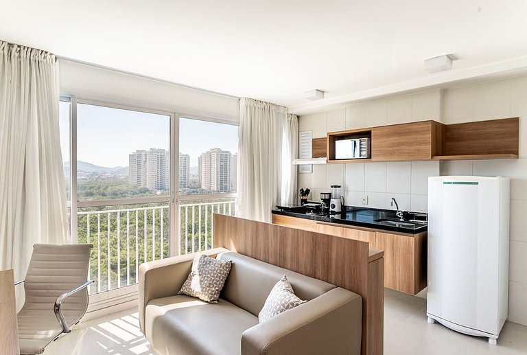 Estudio com lazer e estacionamento - Verano Stay
