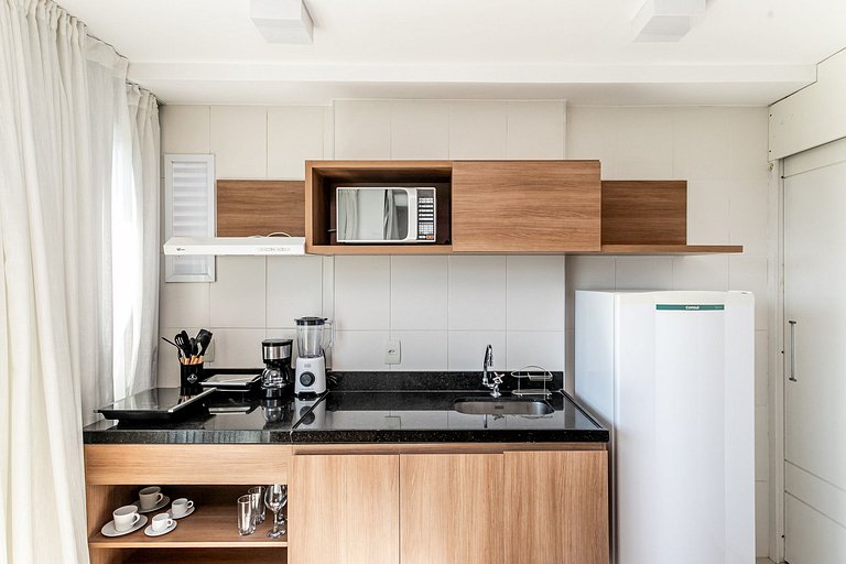 Estudio com lazer e estacionamento - Verano Stay