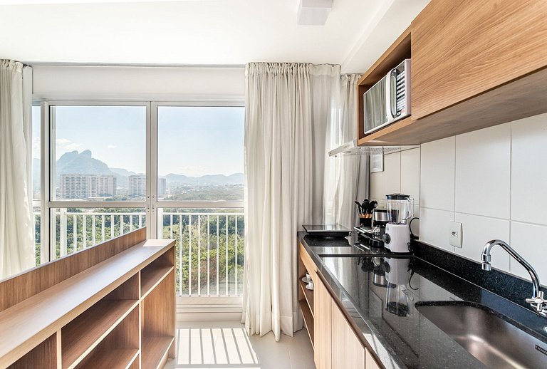 Estudio com lazer e estacionamento - Verano Stay