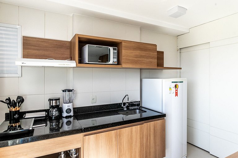 Estudio com lazer e estacionamento - Verano Stay