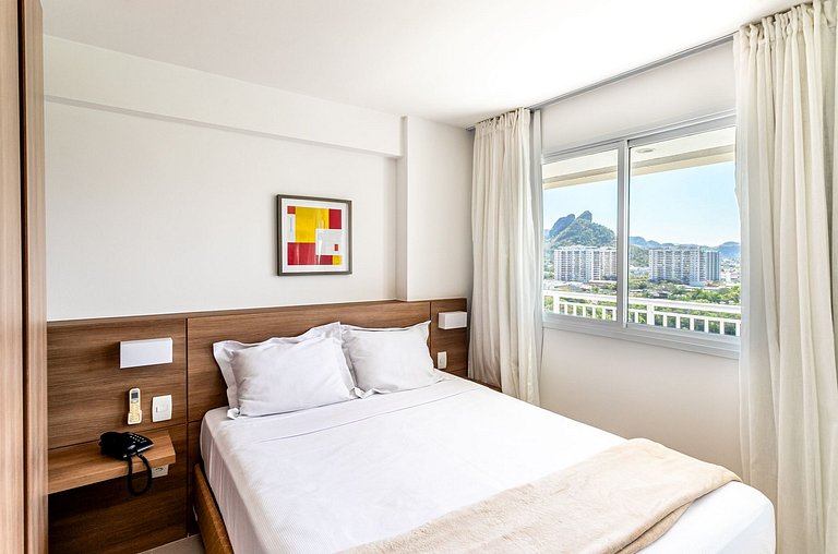 Estudio com lazer e estacionamento - Verano Stay