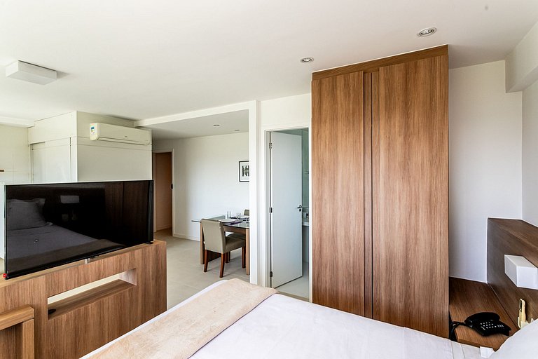 Estudio com lazer e estacionamento - Verano Stay