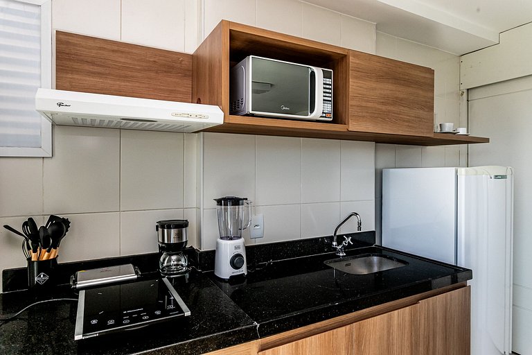 Estudio com lazer e estacionamento - Verano Stay