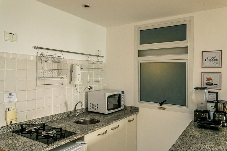 Flat Ipanema com Garagem e Vista