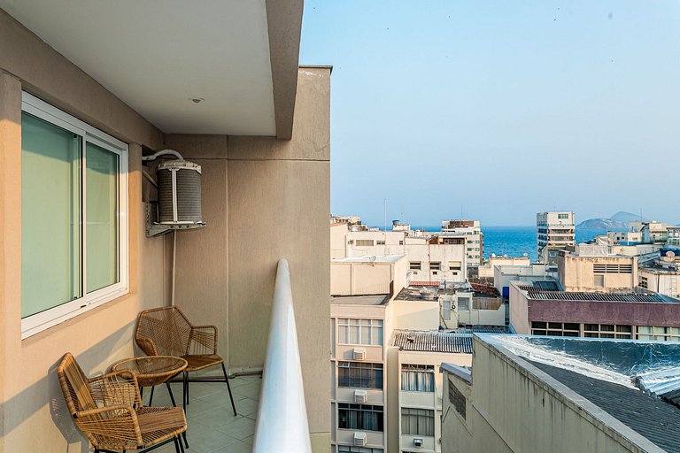 Flat Ipanema com Garagem e Vista
