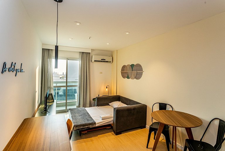 Flat Ipanema com Garagem e Vista