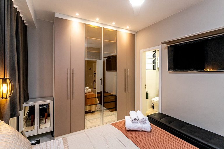 Apartamento Moderno quadra da praia de Copacabana