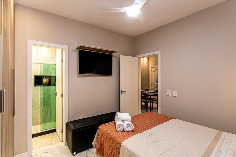 Apartamento Moderno quadra da praia de Copacabana