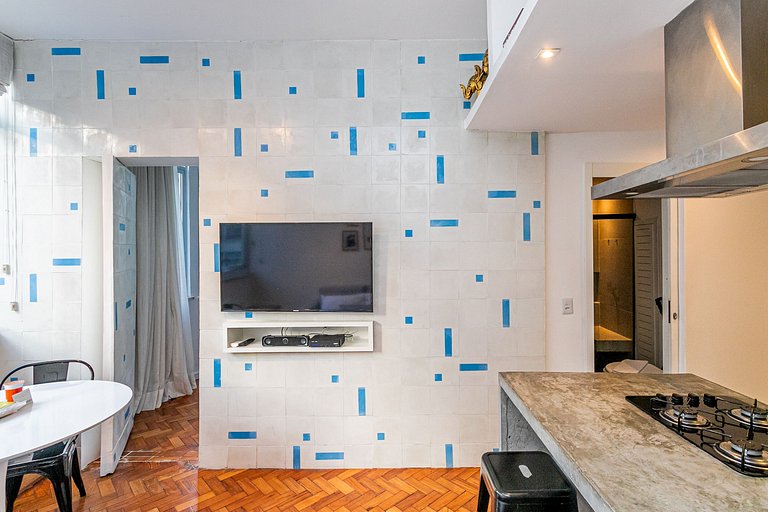 Apartamento com estilo 250m da Praia de Copacabana