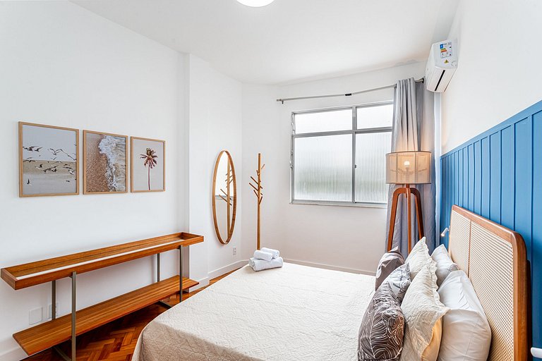 Apartamento reformado entre o Leblon e a Gávea