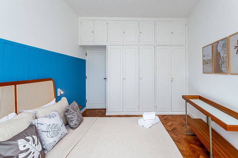 Apartamento reformado entre o Leblon e a Gávea
