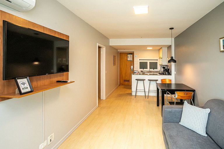 Ipanema Flat: Pool, Gym, Sauna & Parking