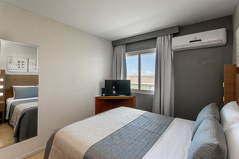Flat Ipanema com Garagem, Varanda e Lazer