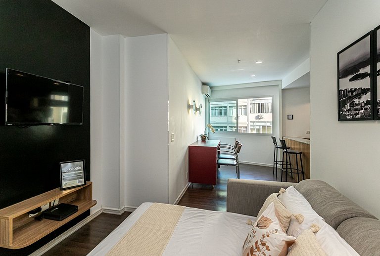 Ipanema Flat: Parking, Leisure & Services