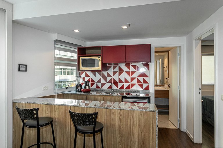 Ipanema Flat: Parking, Leisure & Services