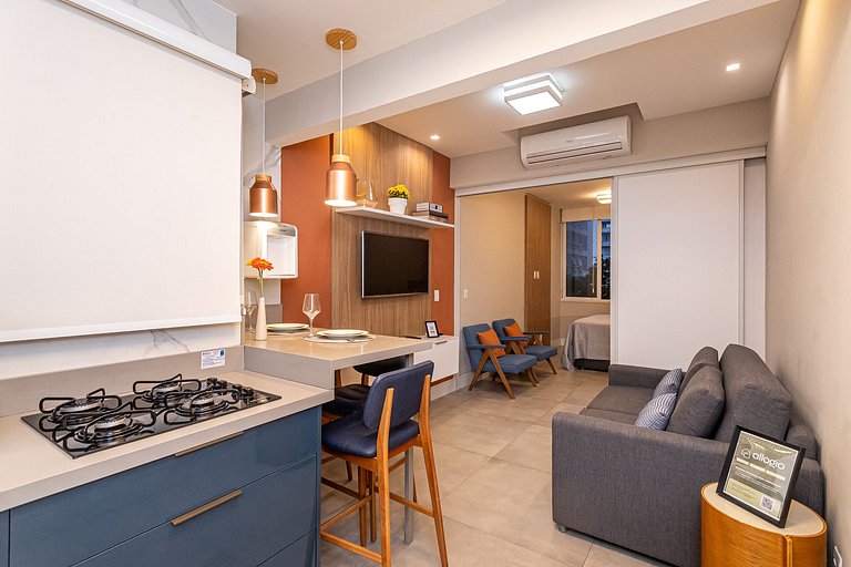 Apê Ipanema moderno a 350m da praia e restaurantes