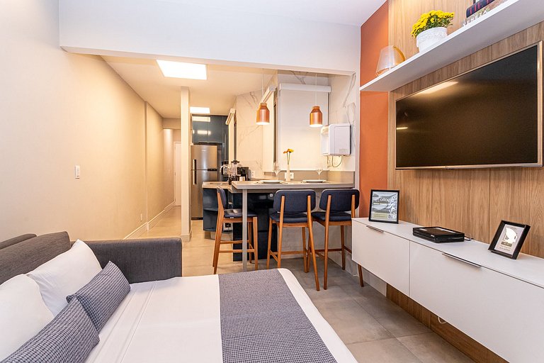 Apê Ipanema moderno a 350m da praia e restaurantes