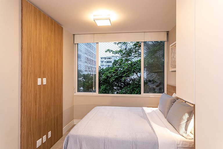 Apê Ipanema moderno a 350m da praia e restaurantes