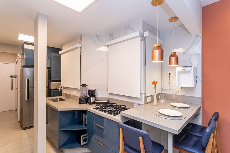 Apê Ipanema moderno a 350m da praia e restaurantes