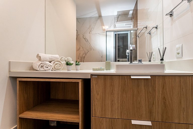 Apê Ipanema moderno a 350m da praia e restaurantes