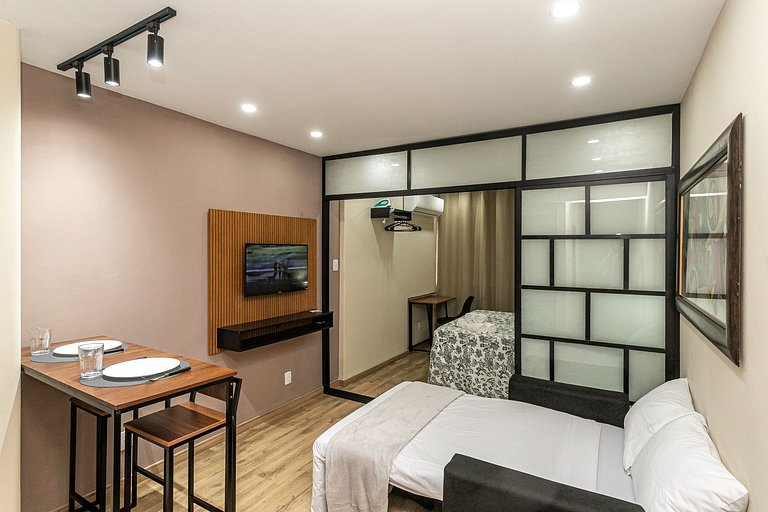 Renovated modern studio near Lapa