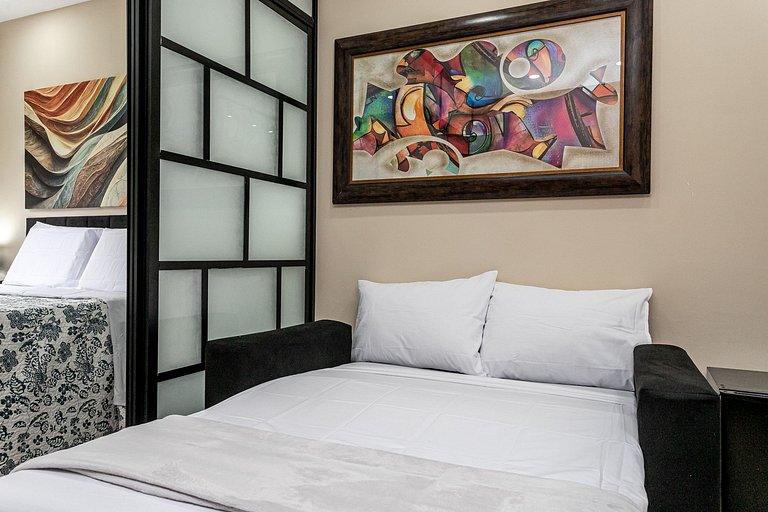 Renovated modern studio near Lapa