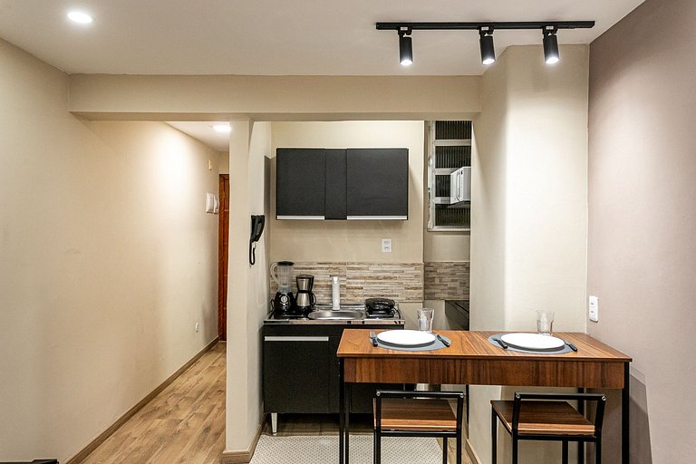 Renovated modern studio near Lapa