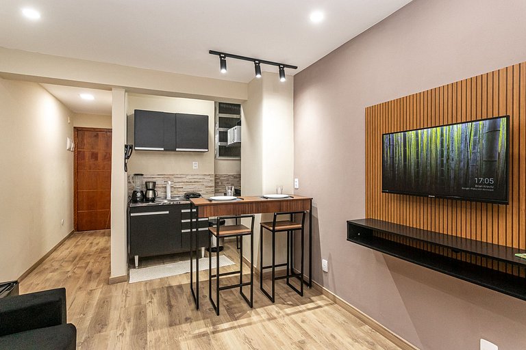 Renovated modern studio near Lapa