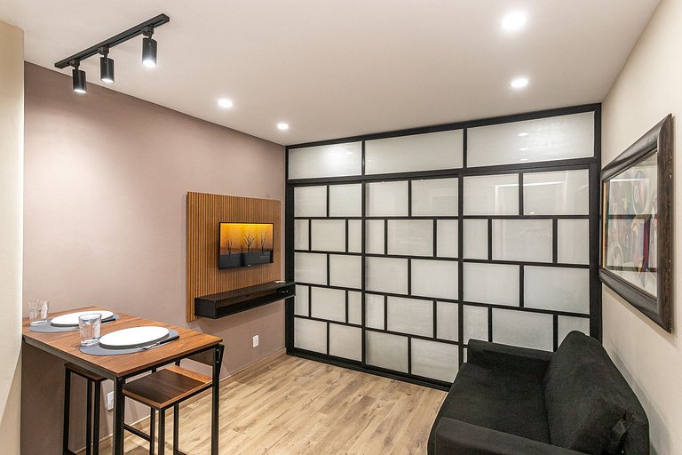 Renovated modern studio near Lapa