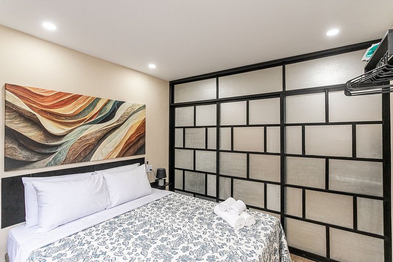 Renovated modern studio near Lapa