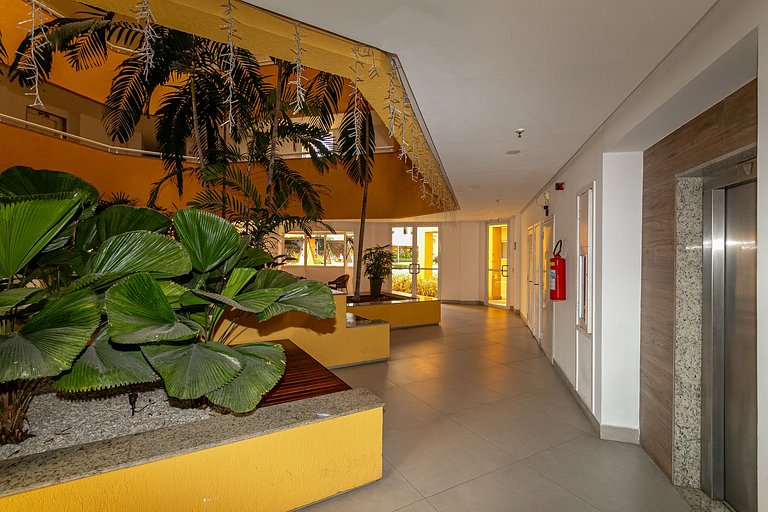 Apt Confortavel - Garagem e Lazer na Vila do Pan