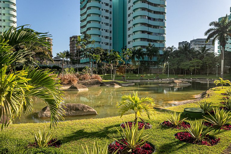 Apt Confortavel - Garagem e Lazer na Vila do Pan