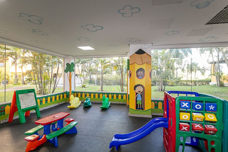 Apt Confortavel - Garagem e Lazer na Vila do Pan