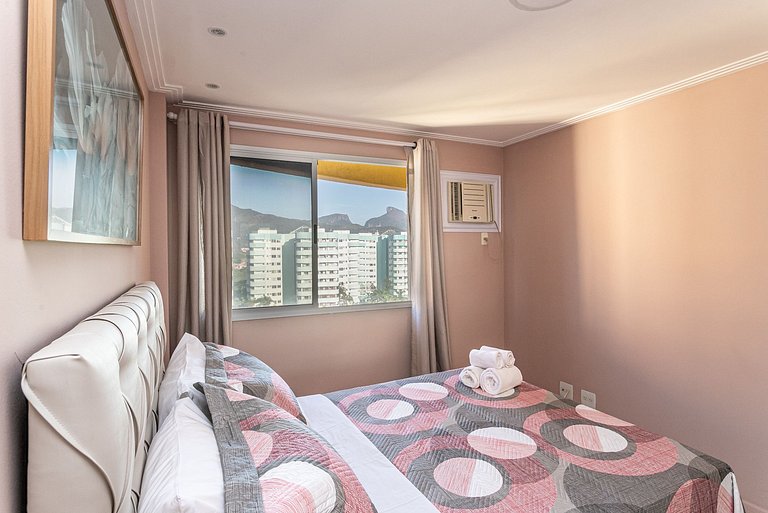 Apt Confortavel - Garagem e Lazer na Vila do Pan