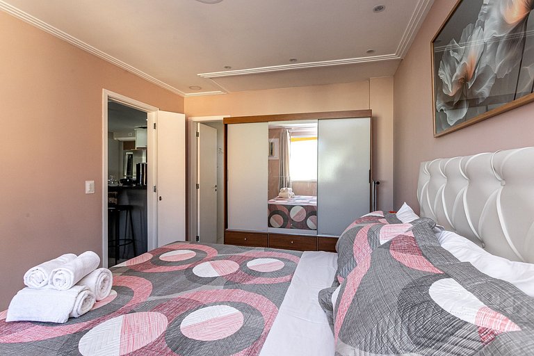 Apt Confortavel - Garagem e Lazer na Vila do Pan