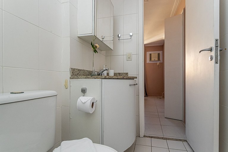 Apt Confortavel - Garagem e Lazer na Vila do Pan