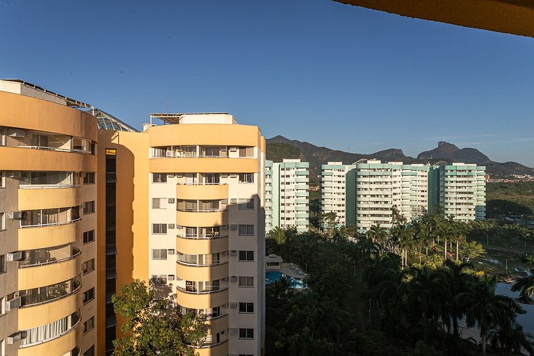 Apt Confortavel - Garagem e Lazer na Vila do Pan