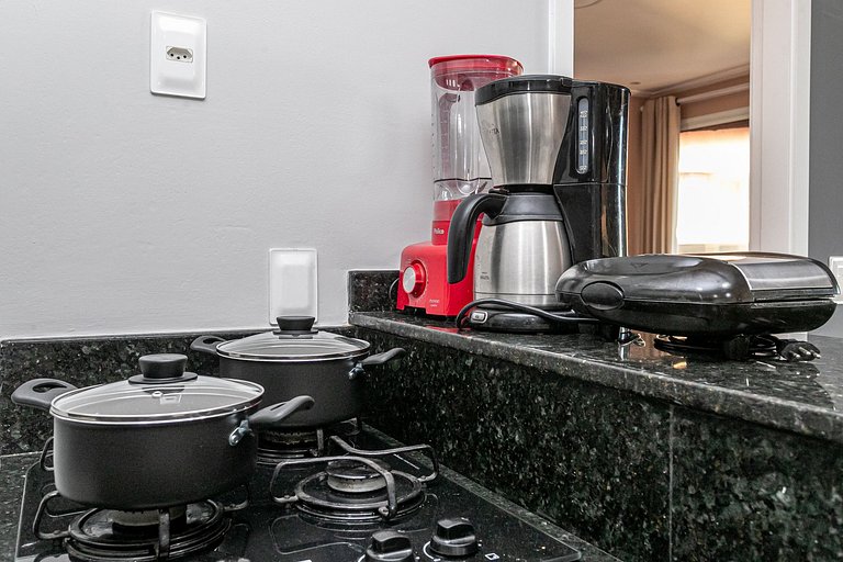 Apt Confortavel - Garagem e Lazer na Vila do Pan